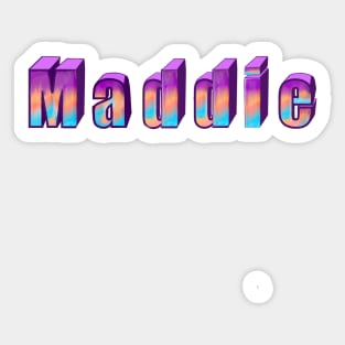 Top 10 best personalised gifts 2022  - Maddie  ,personalised,personalized custom name Madeleine Sticker